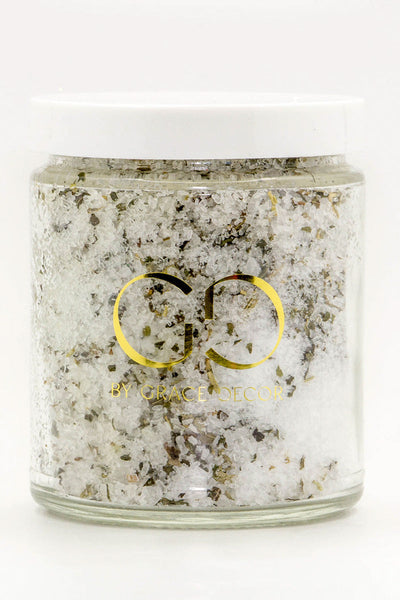 Grace Decor | Bath Salts | Peppermint, Eucalyptus & Rosemary