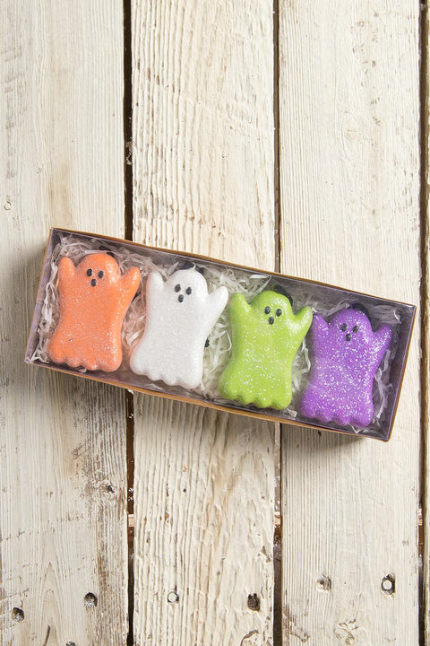 Ornament Ghost Peep 4 Assorted