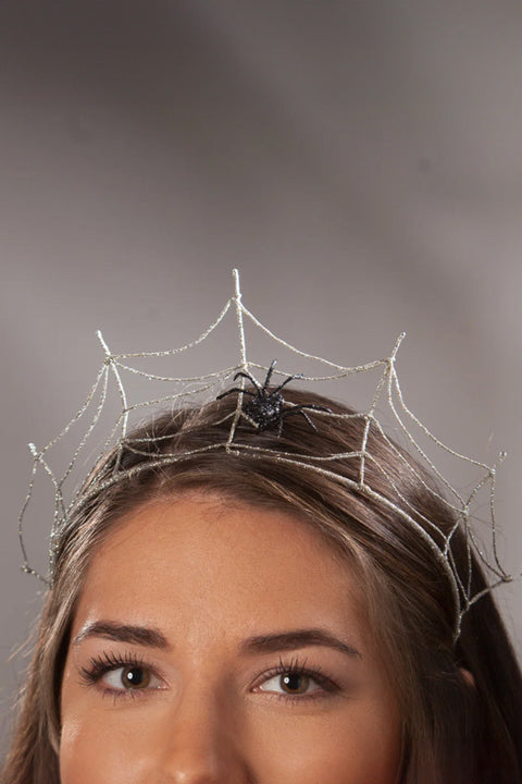 Bethany Lowe Silver Spider Tiara