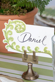 Hester & Cook | Fiddlehead Fern | Place Cards