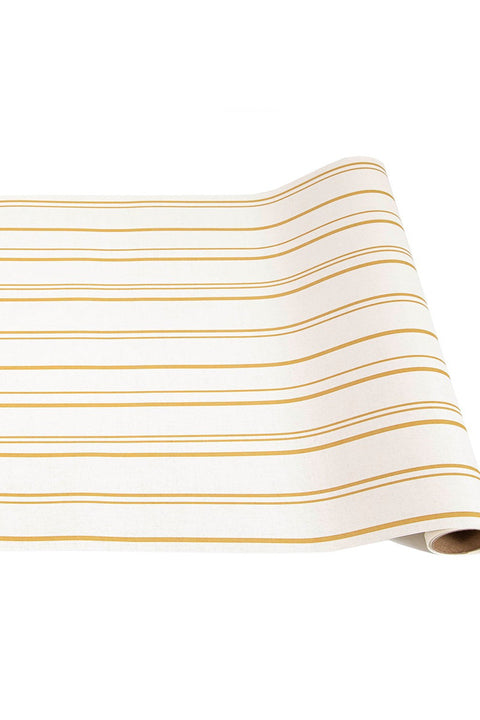 Hester & Cook Antique Gold Stripe Runner 20" x 25'