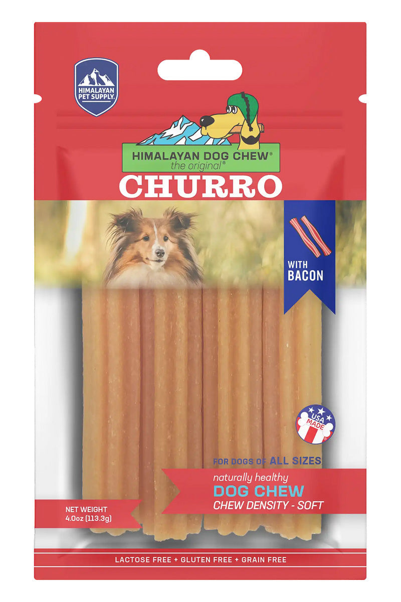 Himalayan Dog Churro 4 oz Bacon