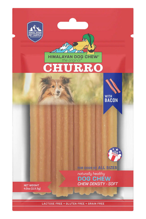 Himalayan Dog Chew | CHURRO | Bacon
