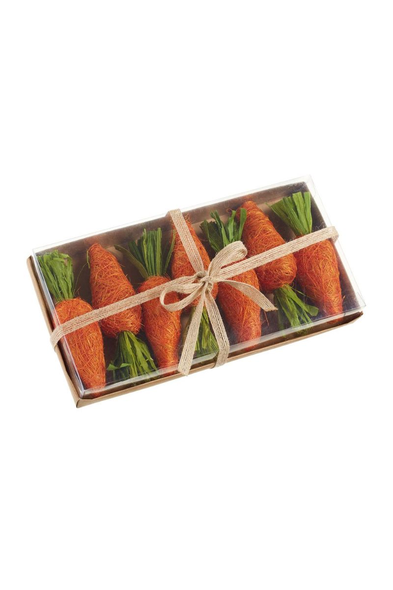 Faux Orange Carrots 5.5" in Box of 6