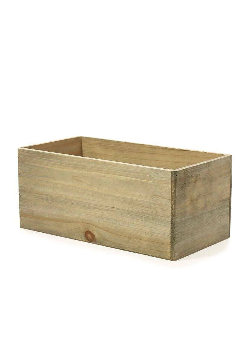 Woodland Planter 13.5"x7"x 6" Natural