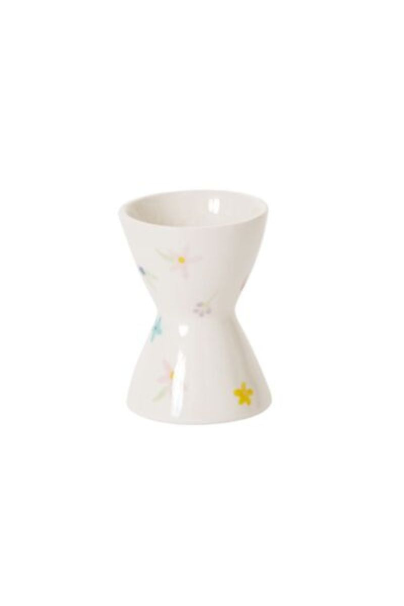 Ditsy Floral Egg Cup 2.25X 3"