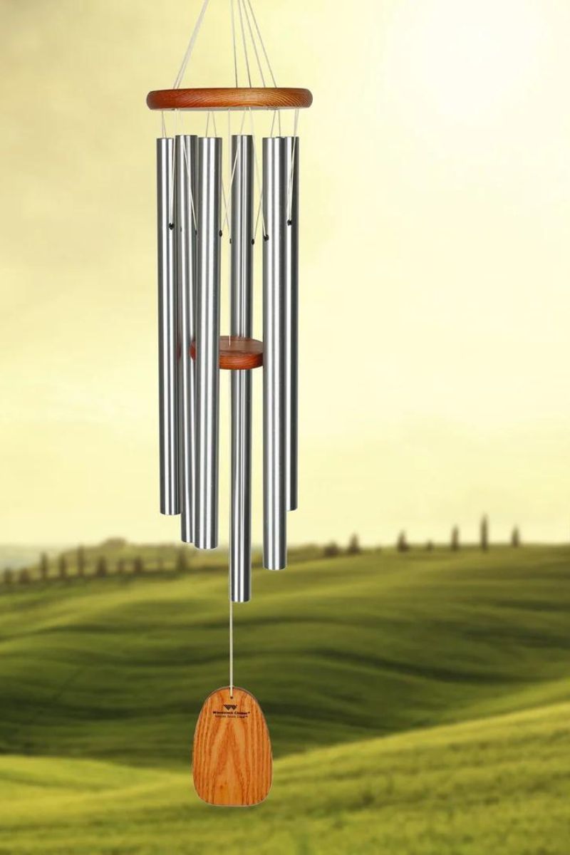 Woodstock Chimes Amazing Grace Silver Large