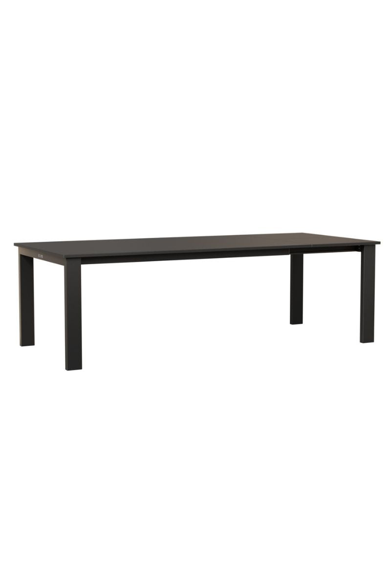 Berlin Gardens Berkley Expandable Table 42" x 72" Matte Black