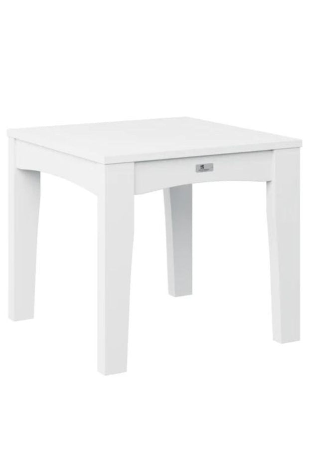 Berlin Gardens Classic Terrace End Table White