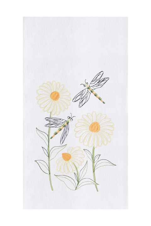 TOWEL DRAGONFLIES & DAISIES