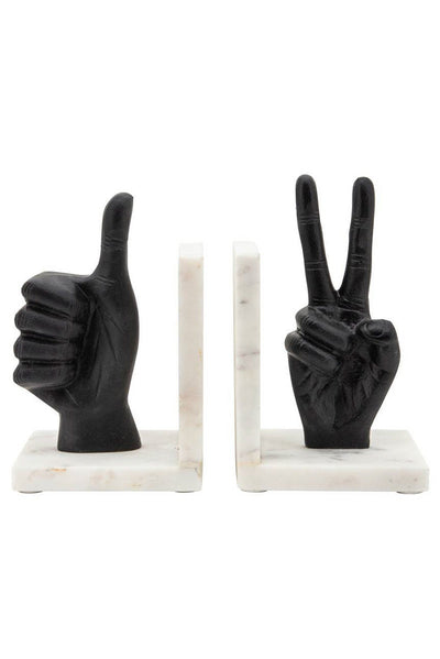 BOOKENDS, HAND SIGN