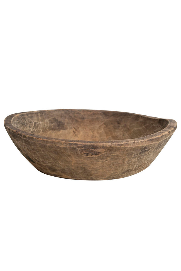 Found Decorative Wood Bowl