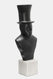 Man With Hat Sculpture | 15"