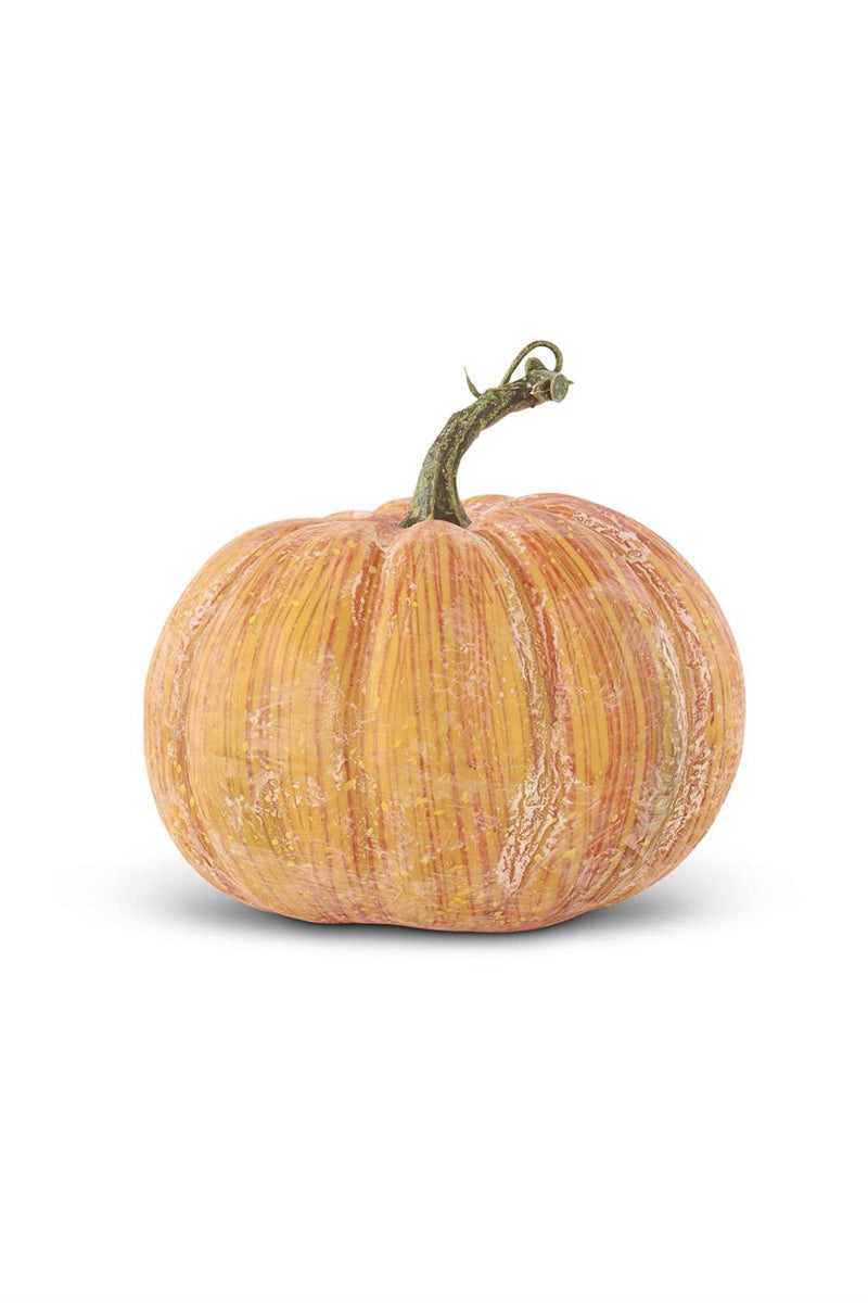 PUMPKIN ORANGE W/YE SPCKLS 6"
