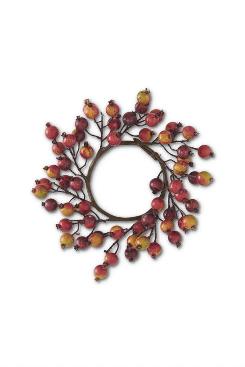 CANDLE RING 11.5" CRAB APPLE