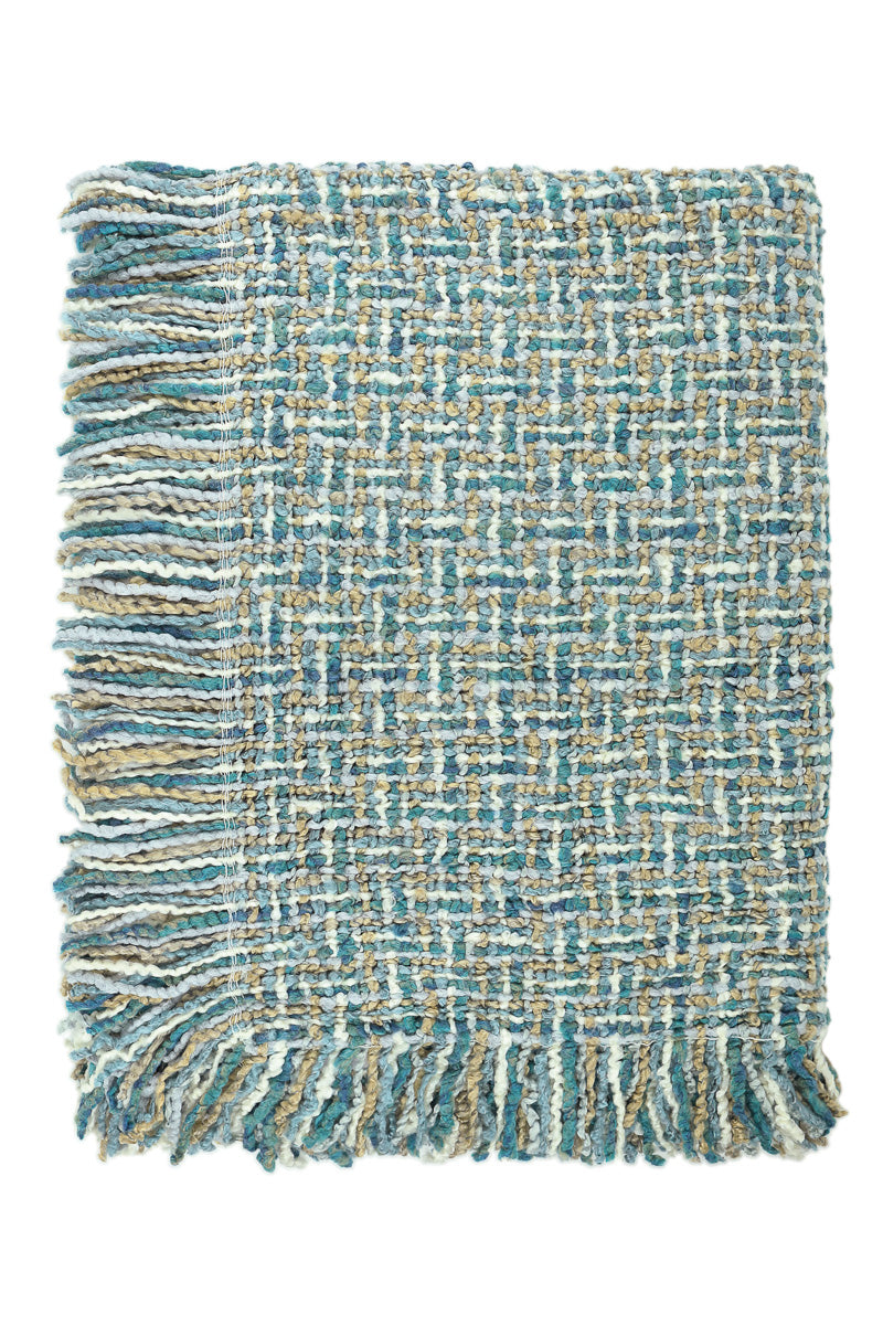 Bedford Cottage Athena Throw Seaspray 48"x72"