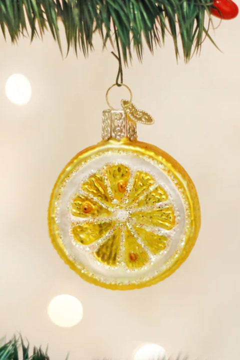 Lemon Slice Ornament