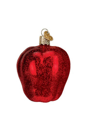 Red Delicious Apple Ornament