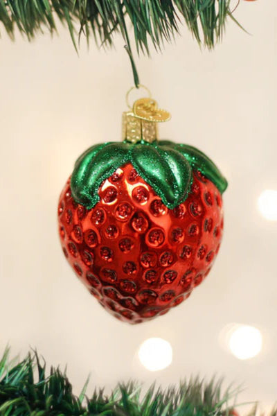 Summer Strawberry Ornament