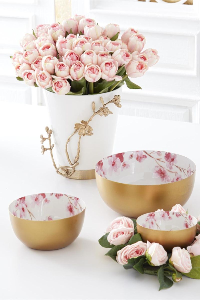 Faux Real Touch Tulip Bundle 13" Pink