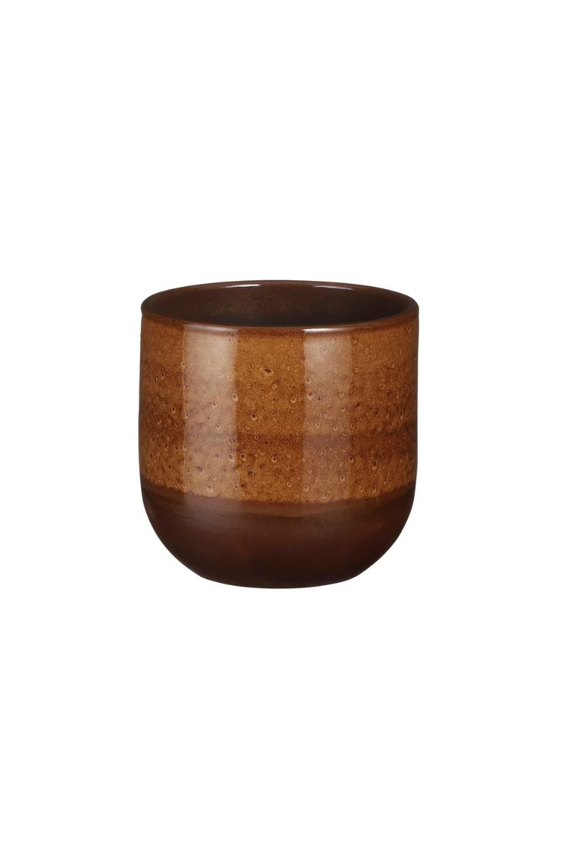 POT NORA CACHEPOT 5.5" OCHRE