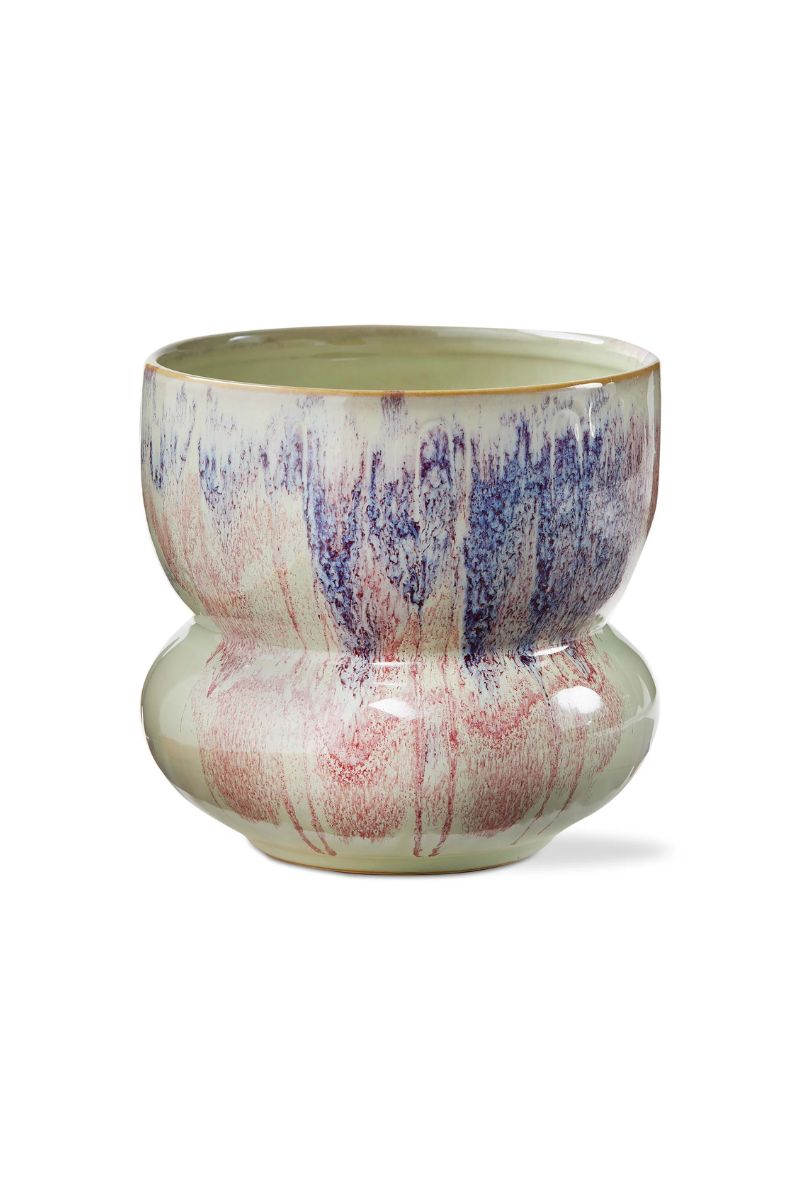 Uma Planter Large Purple Multi