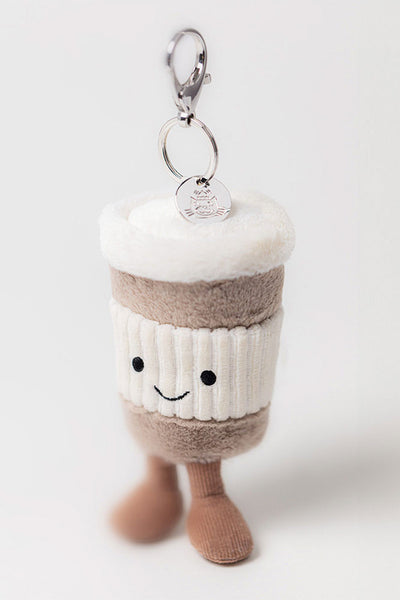 Jellycat Amuseables Coffee-To-Go Bag Charm – Chalet