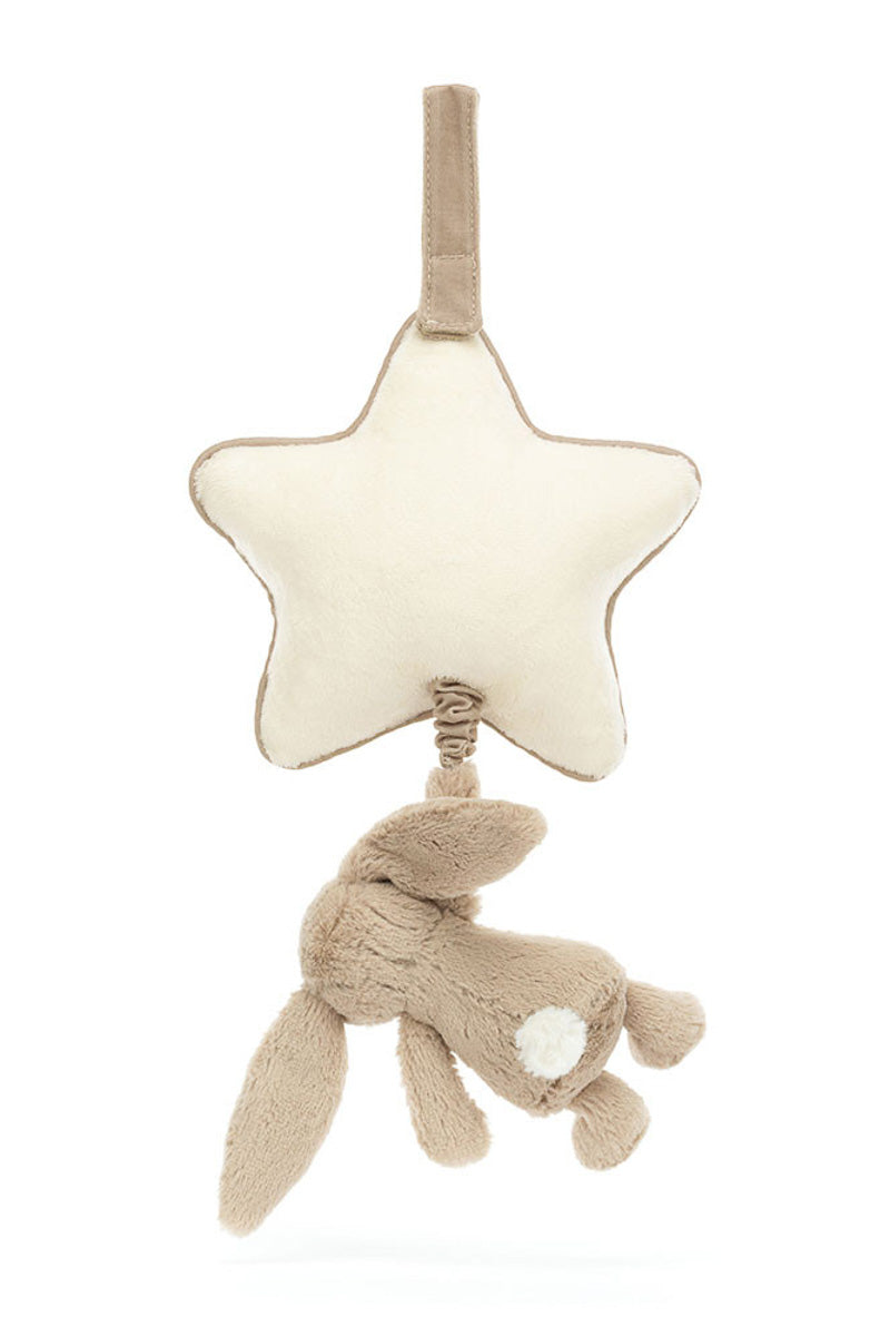 Jellycat Bashful Beige Bunny Musical Pull