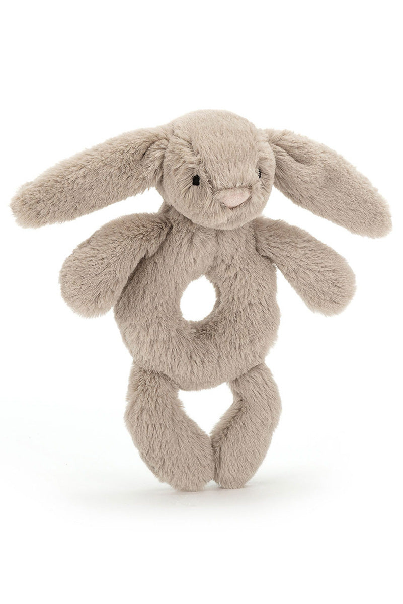 Jellycat Bashful Beige Bunny Ring Rattle