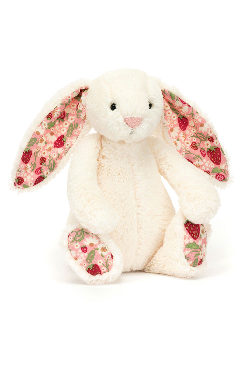 Jellycat  Blossom Cream Bunny 'Berry' Little