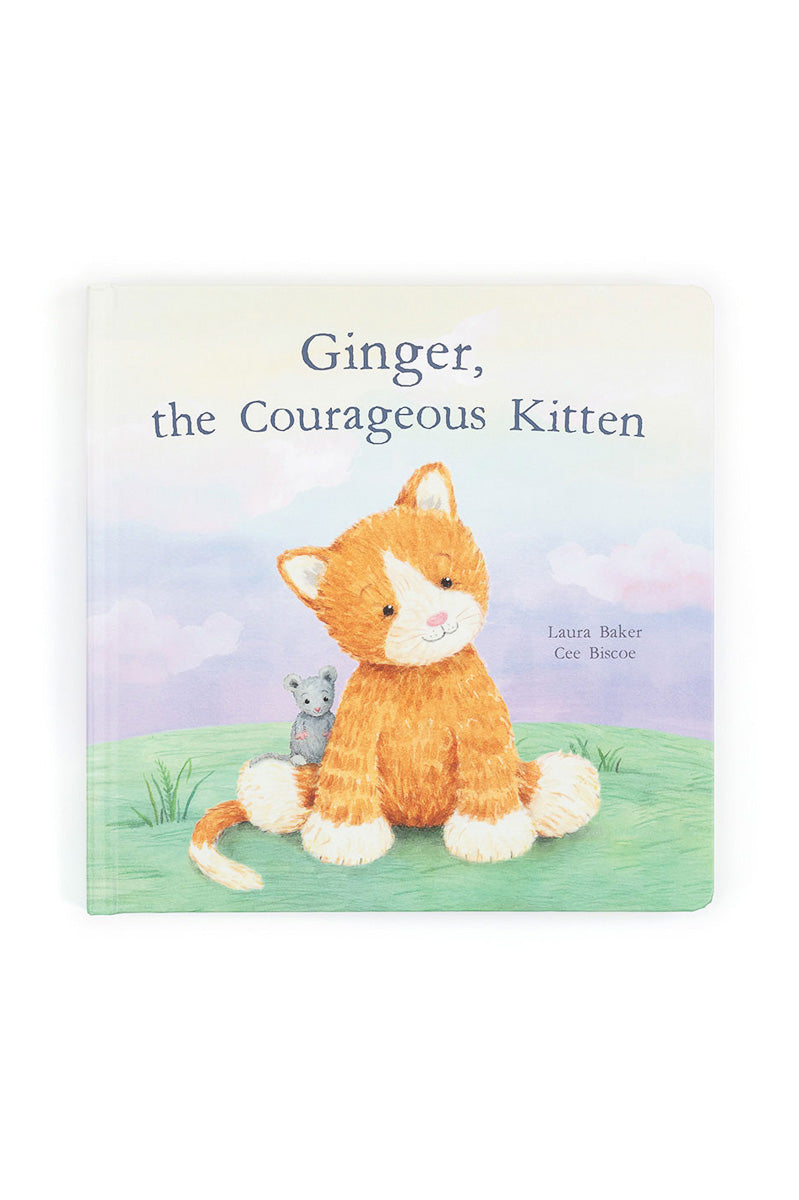 Jellycat Ginger, the Courageous Kitten Book