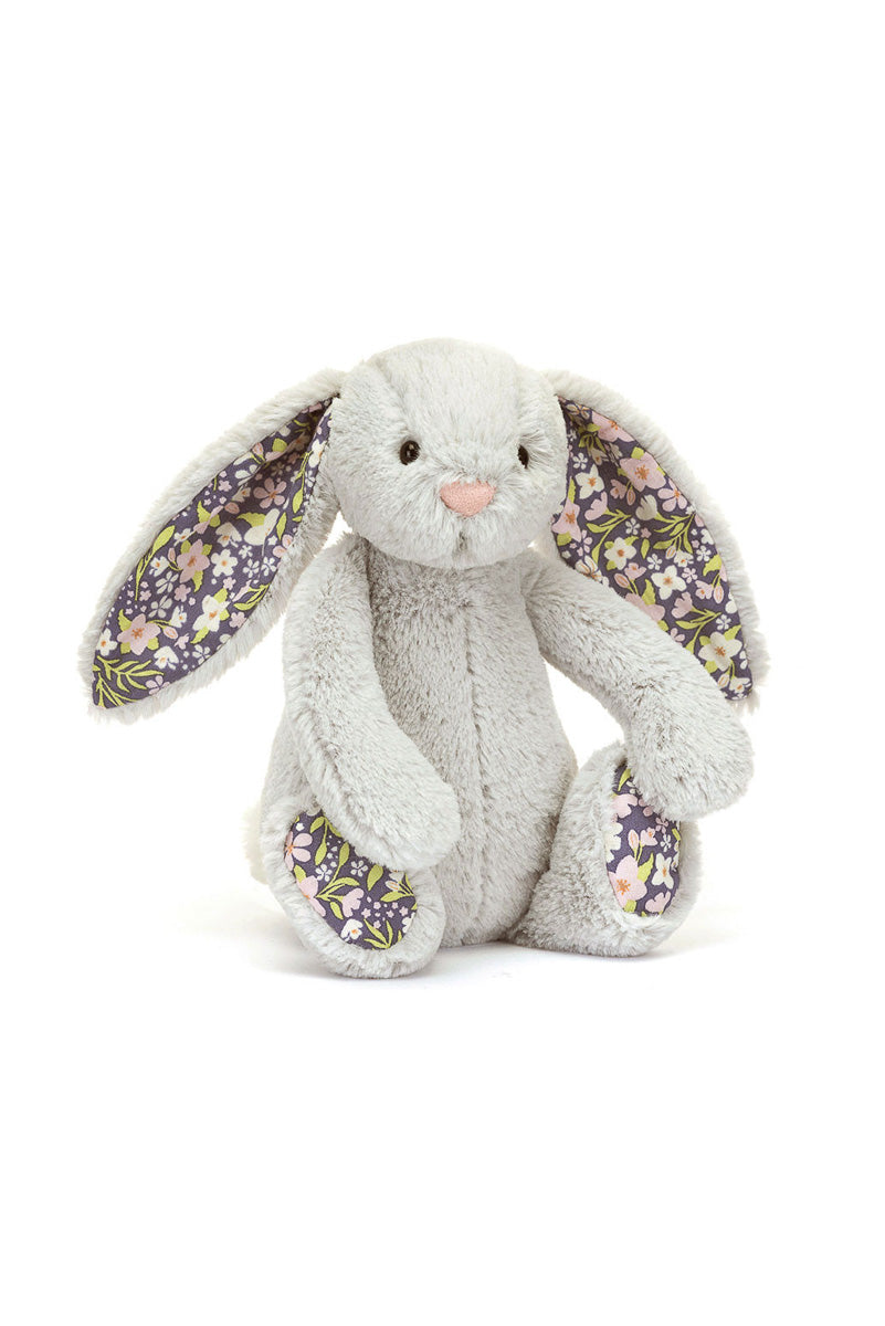 Jellycat  Blossom Silver (Grey) Bunny 'Bloom' Little