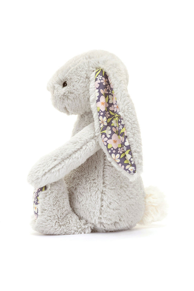 Jellycat  Blossom Silver (Grey) Bunny 'Bloom' Little