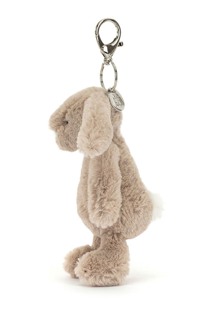 Jellycat  Bashful Beige Bunny Bag Charm