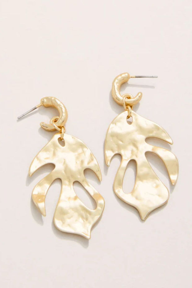 Spartina Kai Leaf Earrings Gold