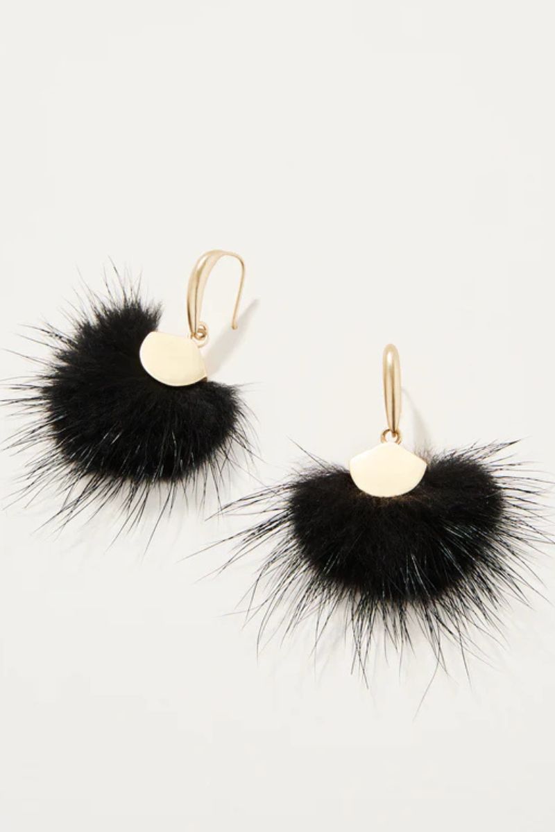 Spartina Boufee Earrings Black