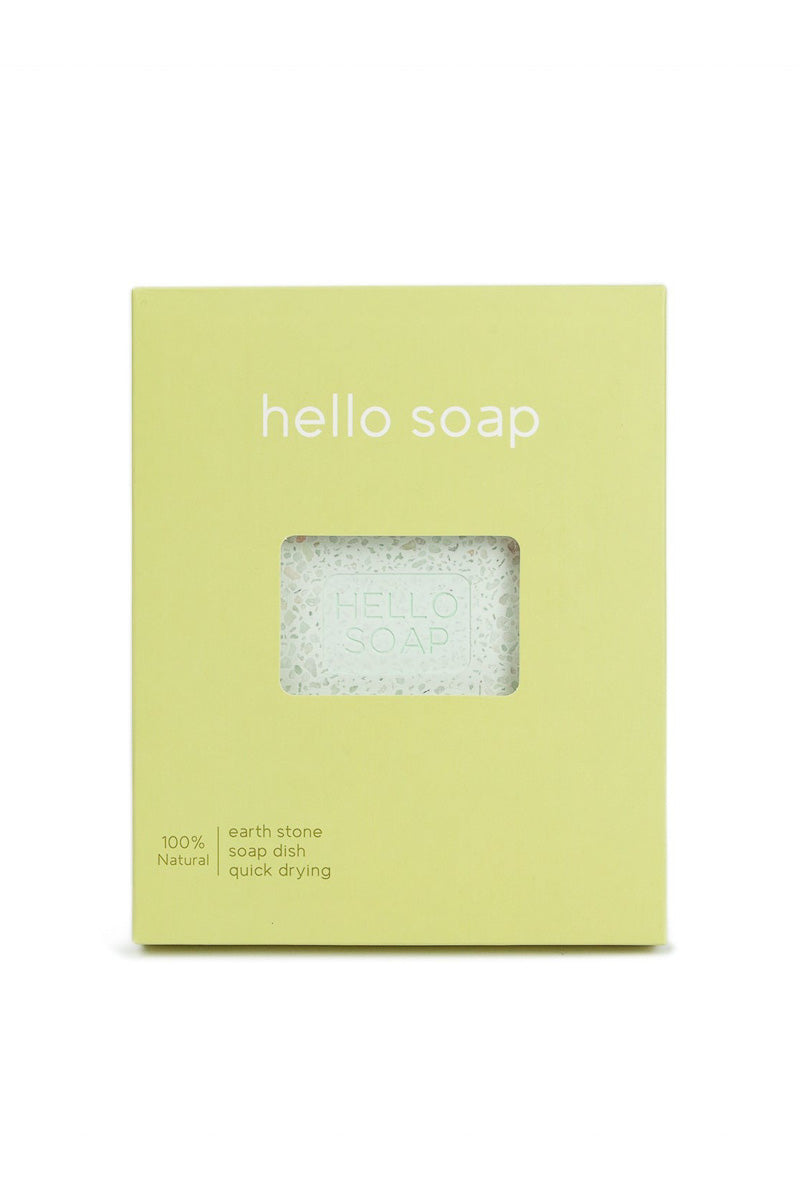 Hello Soap Dish Green