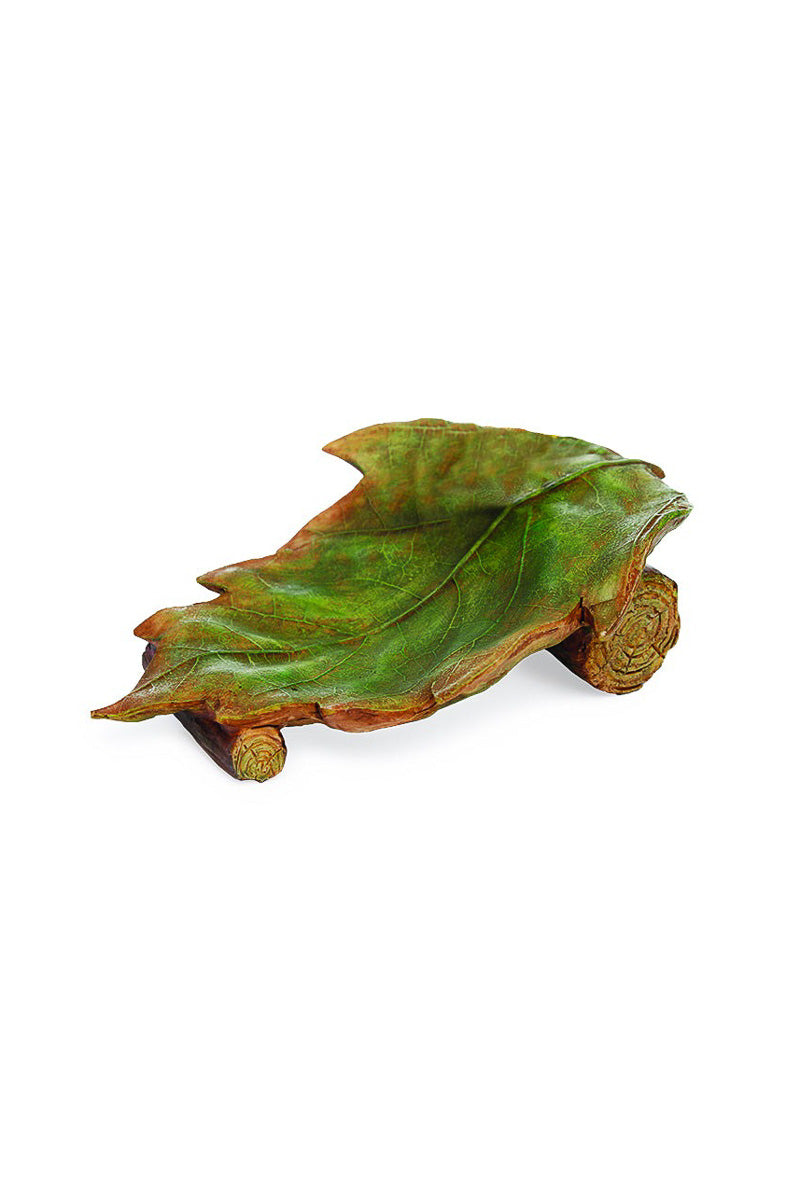 Miniature Garden Leaf Lounge Chair