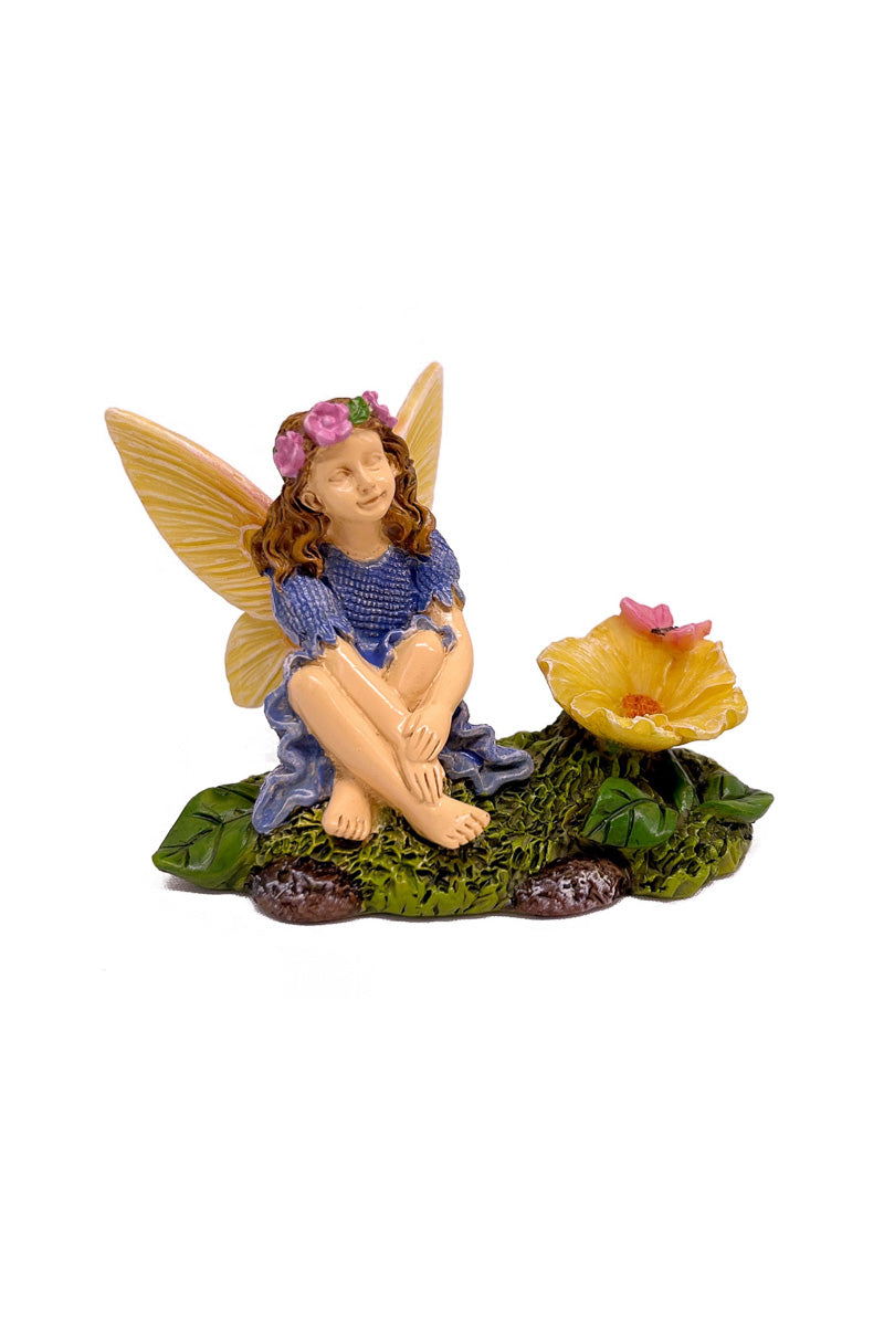 Miniature Garden Quiet Reflections Fairy
