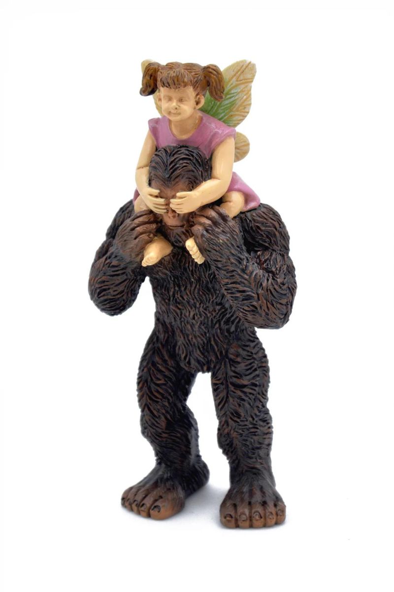 Miniature Garden Bigfoot & Friend