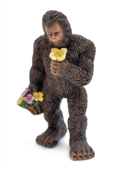 Sensitive Bigfoot With Flowers