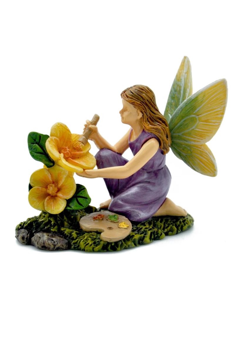Miniature Garden Painting Fairy