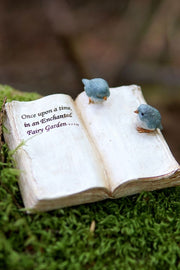 "A Fairy Garden Tale" Book with Birds
