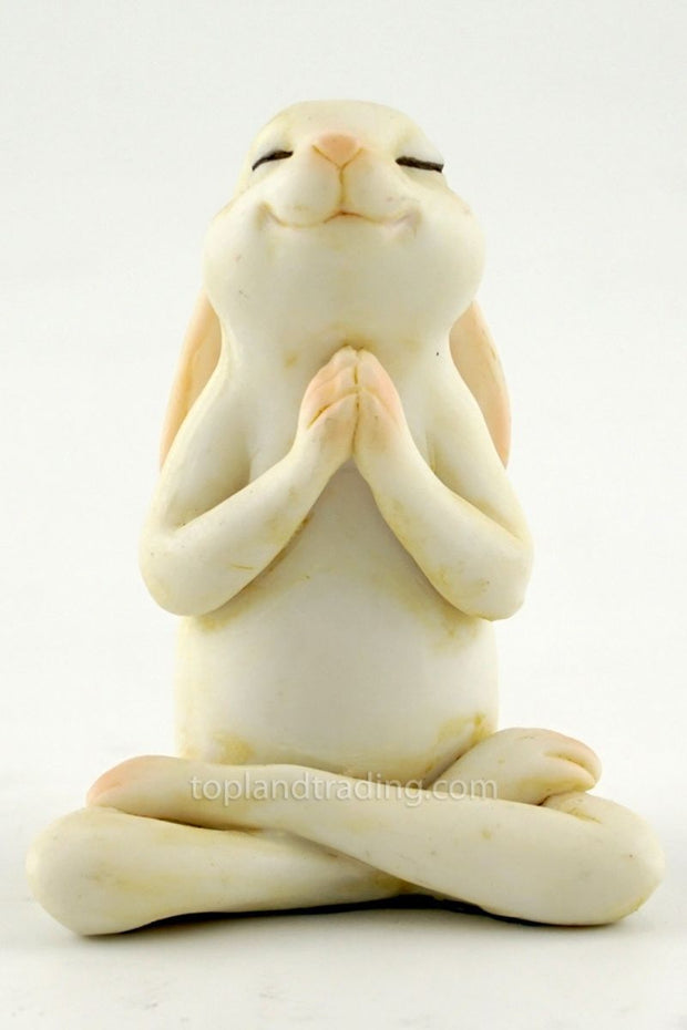 Yoga Bunny - Seated Namaste Pose