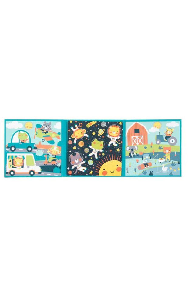 Stephen Joseph Boy 4 In 1 Magnetic Puzzle Book