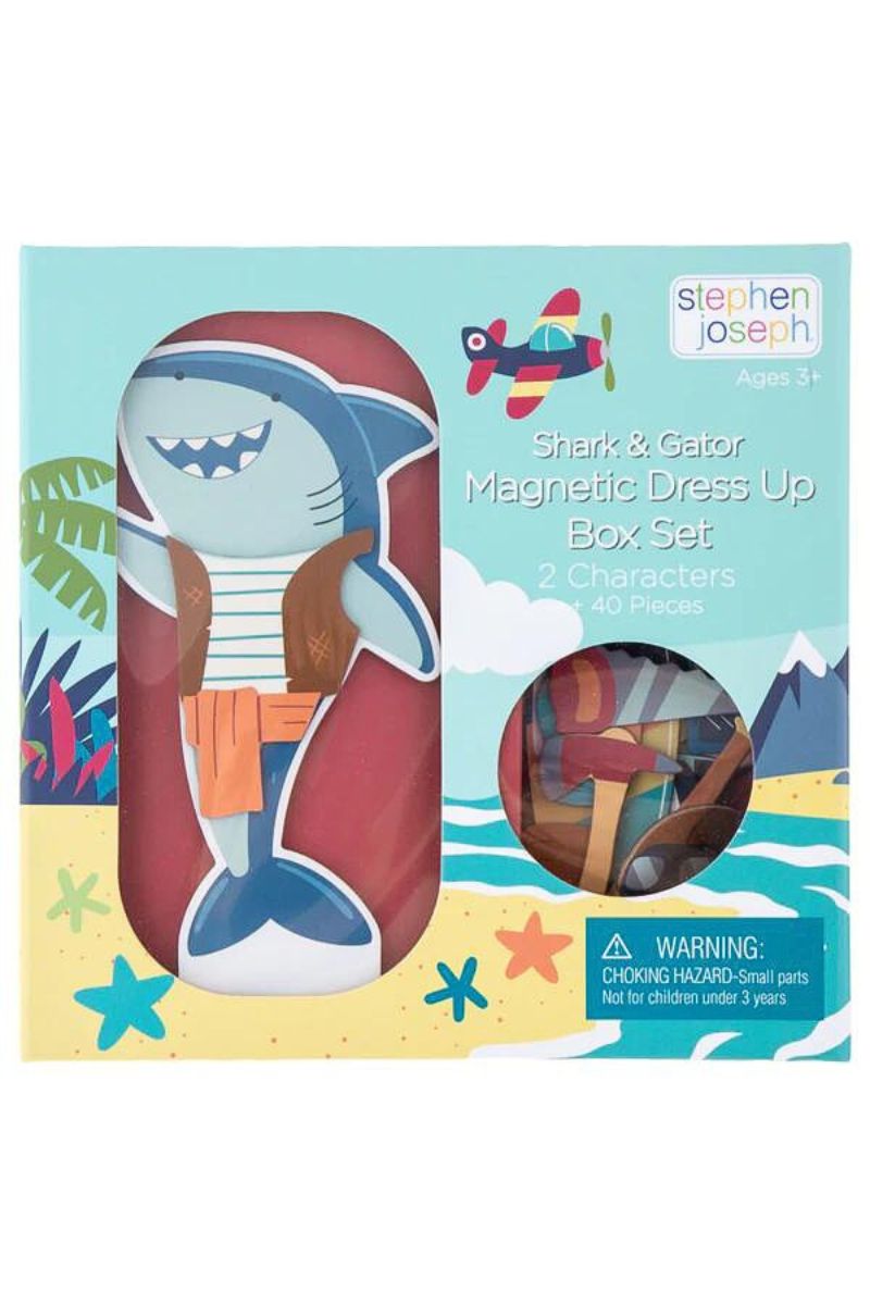 Stephen Joseph Magnetic Dress-Up Box Shark