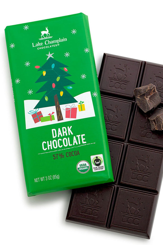 Lake Champlain Holiday Bar Dark Chocolate