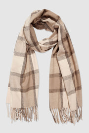 Louenhide Edinburgh Scarf Plaid Mocha