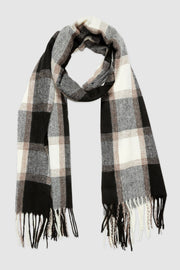 Louenhide Edinburgh Scarf Plaid Black