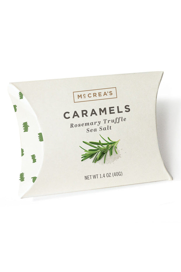 McCrea's | Rosemary Truffle Sea Salt | Caramel Pillow